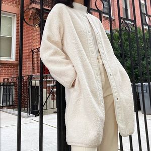 (NWT) Aritzia Wilfred Free Long Sherpa Jacket